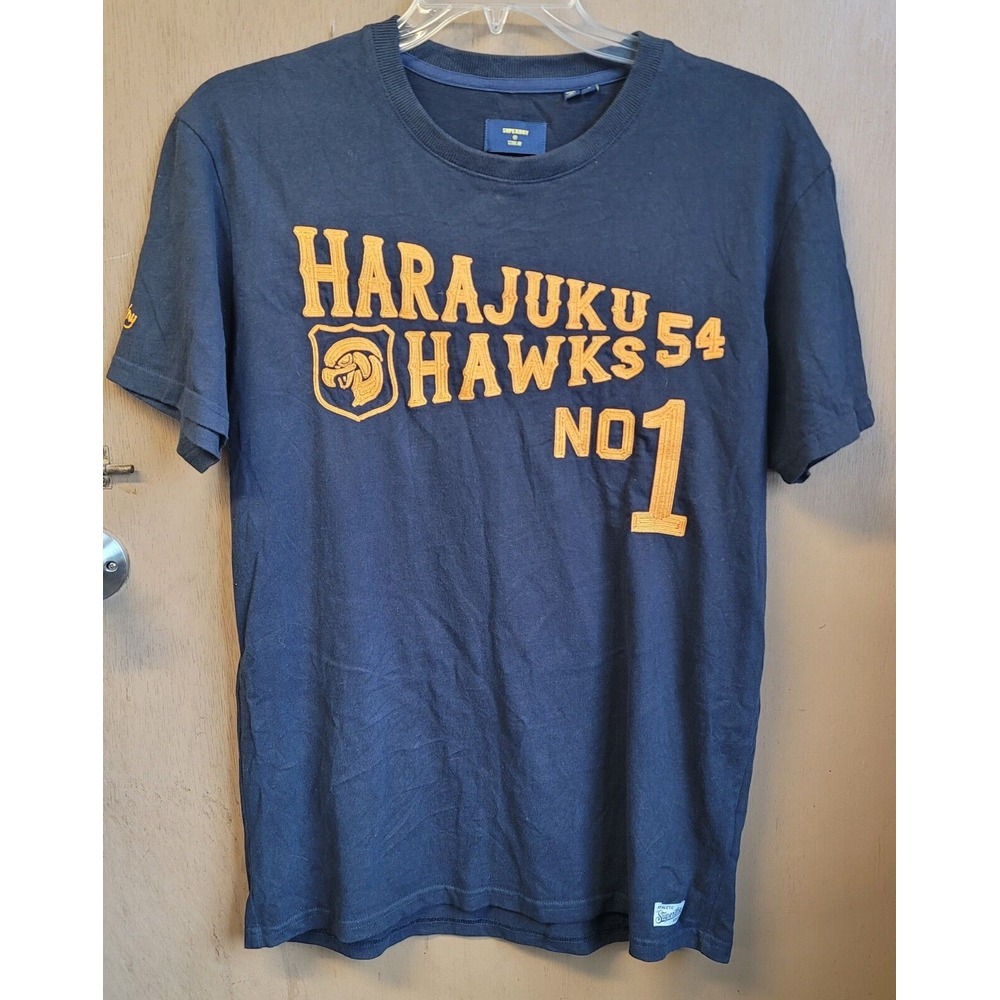 Superdry‎ Vintage Collegiate Mens T-shirt Navy Large